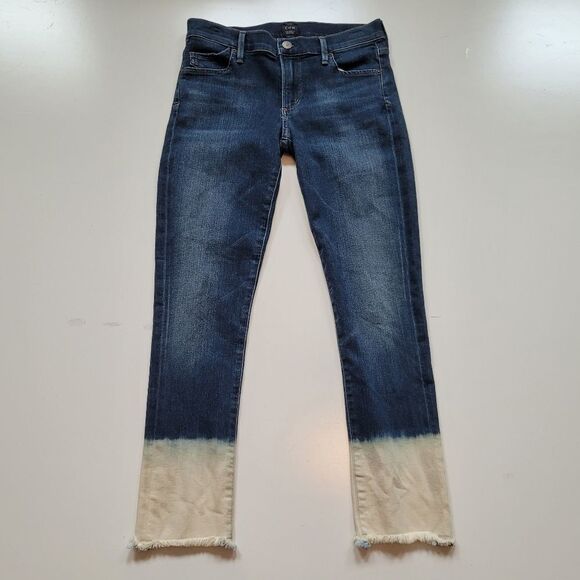 NEW 27 REVOLVE CoH AVEDON DIP DYE OMBRE RAW EDGE ULTRA SKINNY JEANS - Picture 12 of 14